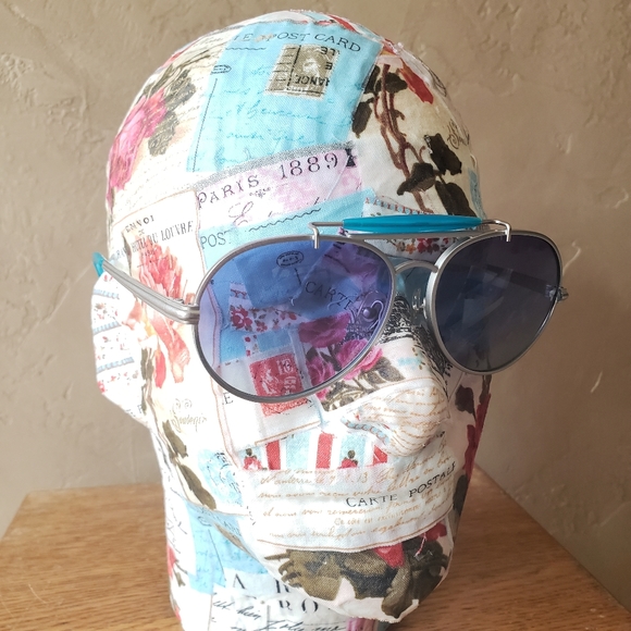 Wildfox + Goldie Delux Aviator Sunglasses Purple Wildfox + Goldie Delux Aviator Sunglasses Purple main image 4